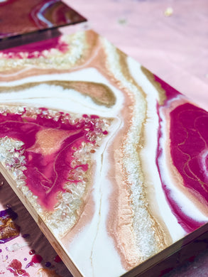 Geode Resin Workshop -Saturday 13th August - 11:00-12:30pm