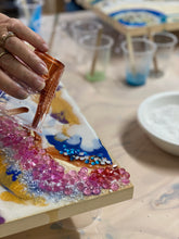 Load image into Gallery viewer, Geode Resin Workshop -Saturday 13th August - 11:00-12:30pm