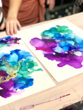 Load image into Gallery viewer, Alcohol Ink n Drink Workshop - Saturday 10th Sep 10:30am-12:00pm